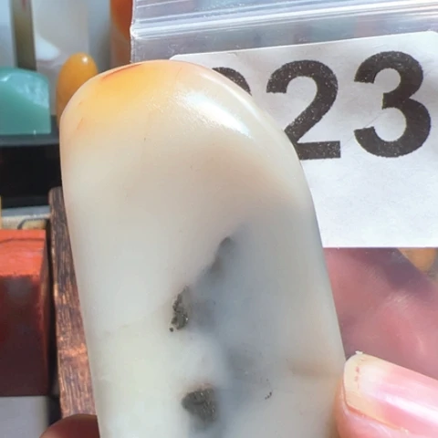 寿山石其他老挝石印石印章