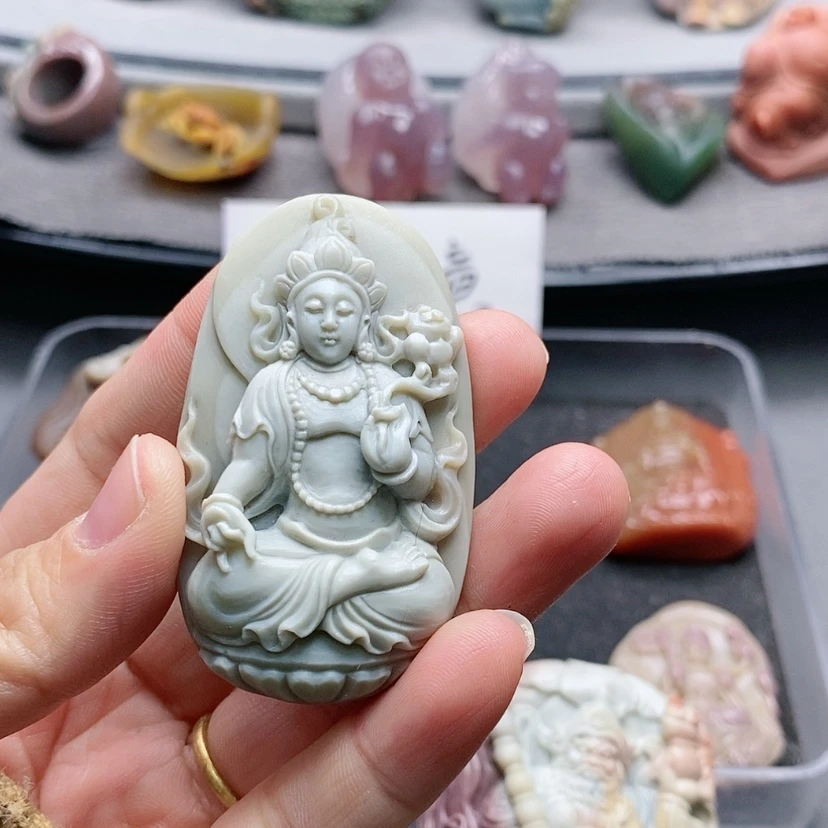 【闪购商品】未镶嵌吊坠定制石英质玉