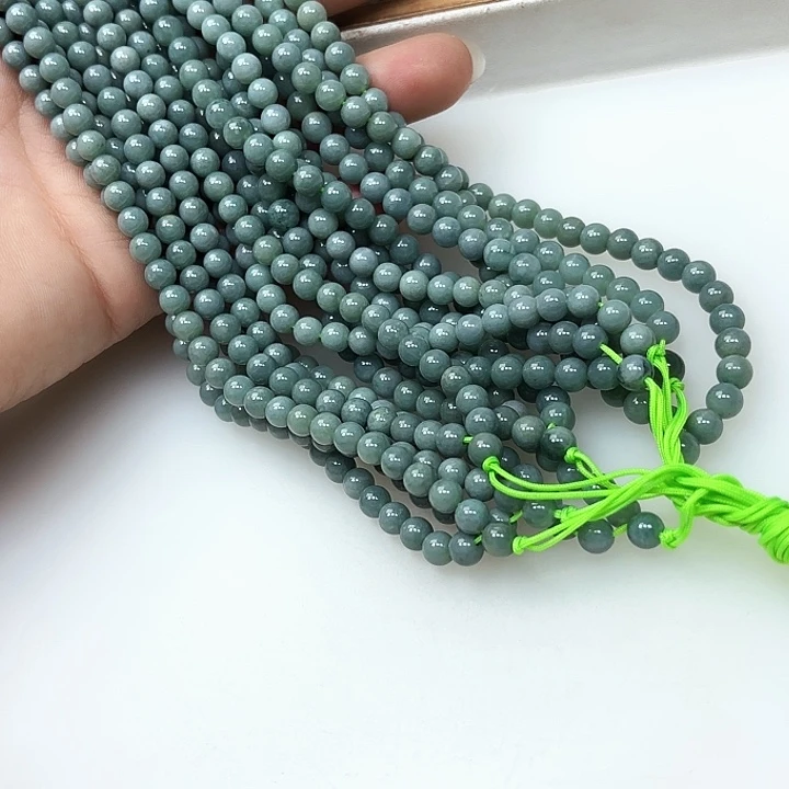 翡翠未镶嵌颈饰项链1条卡5.8