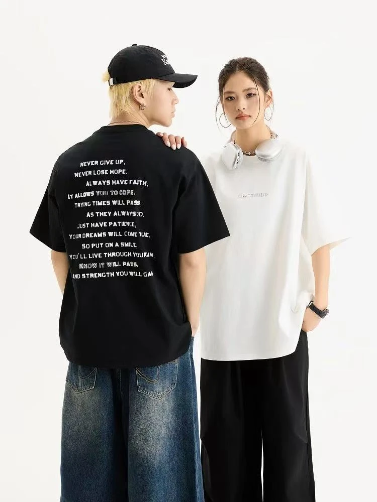 夏季新款休闲短裤男港风字母宽松百搭潮牌ins男士裤子-190