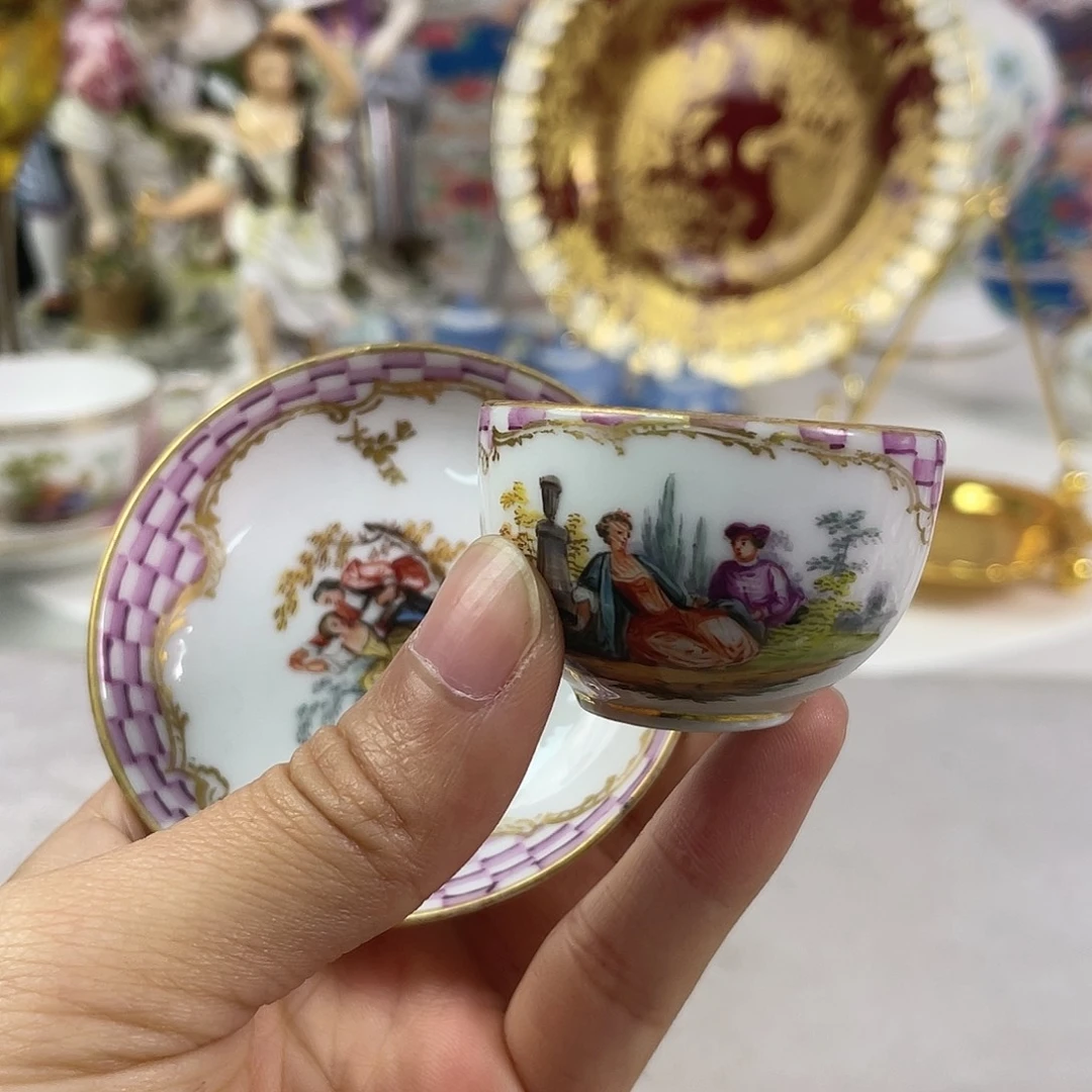 瓷器欧瓷咖啡杯水晶杯