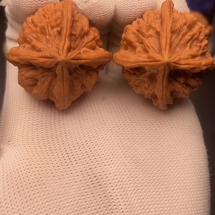 吊坠文玩核桃玉玺四棱