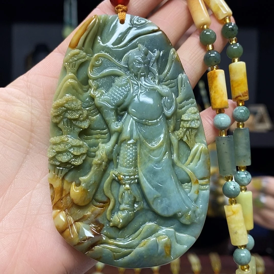 岫玉挂件吊坠未镶嵌