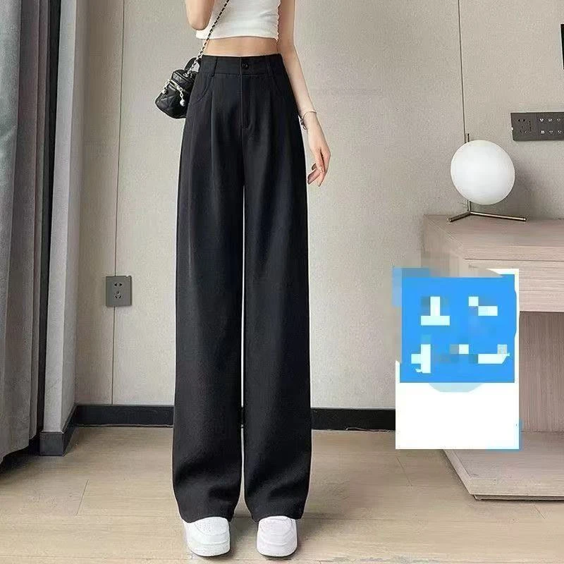 211高级感裤子黑色安哥拉红