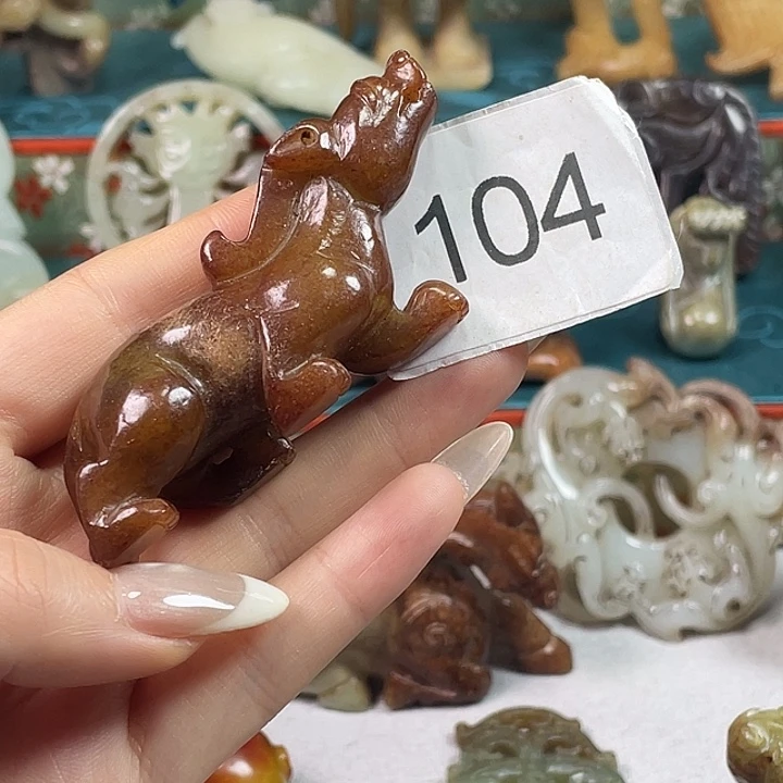 和田玉（糖玉）未镶嵌挂件