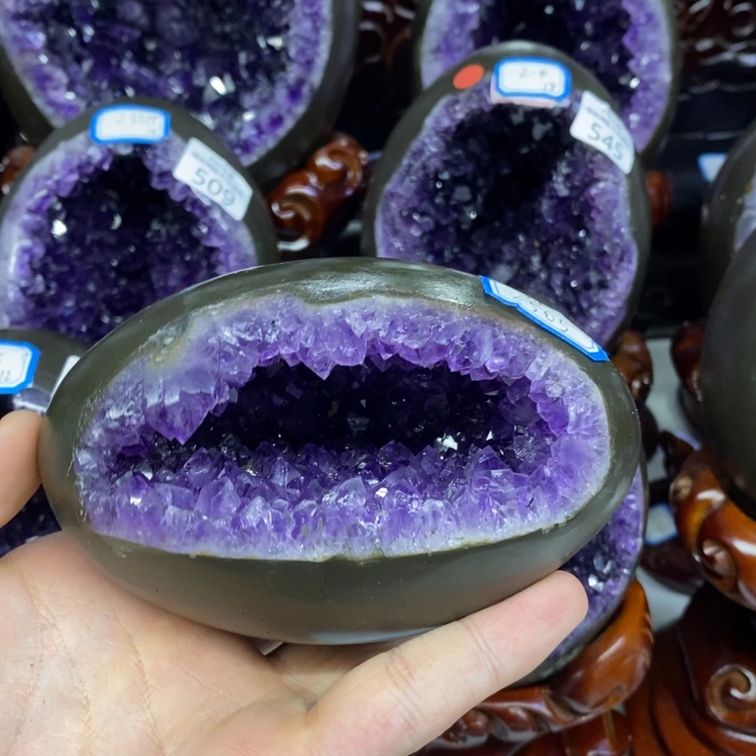 紫晶未镶嵌大型摆件（非配饰）小葛