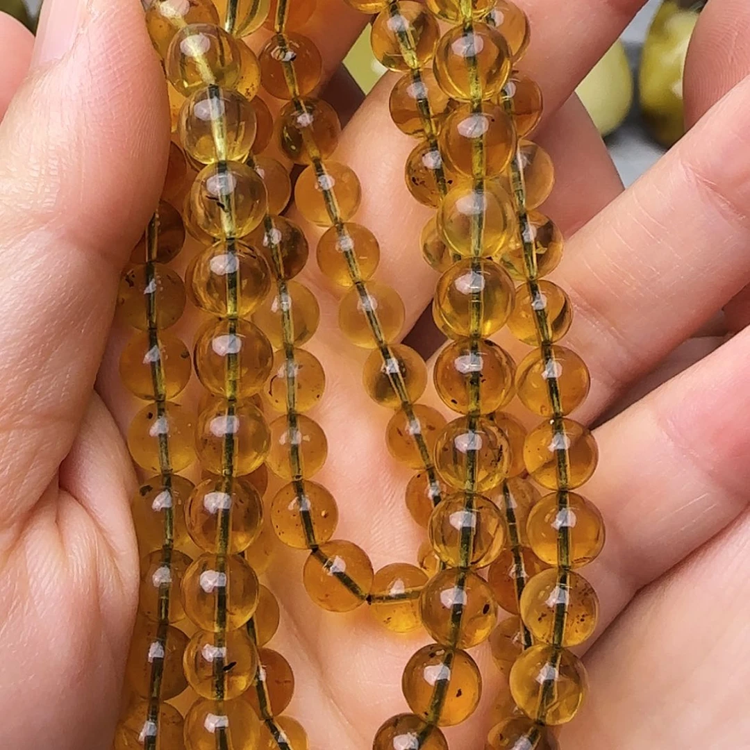 【闪购商品】琥珀颈饰未镶嵌项链