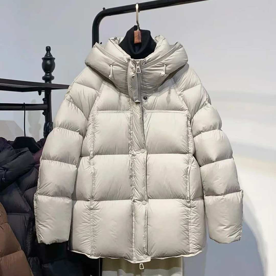 6号链接  短款时尚黑色保暖外套秋冬