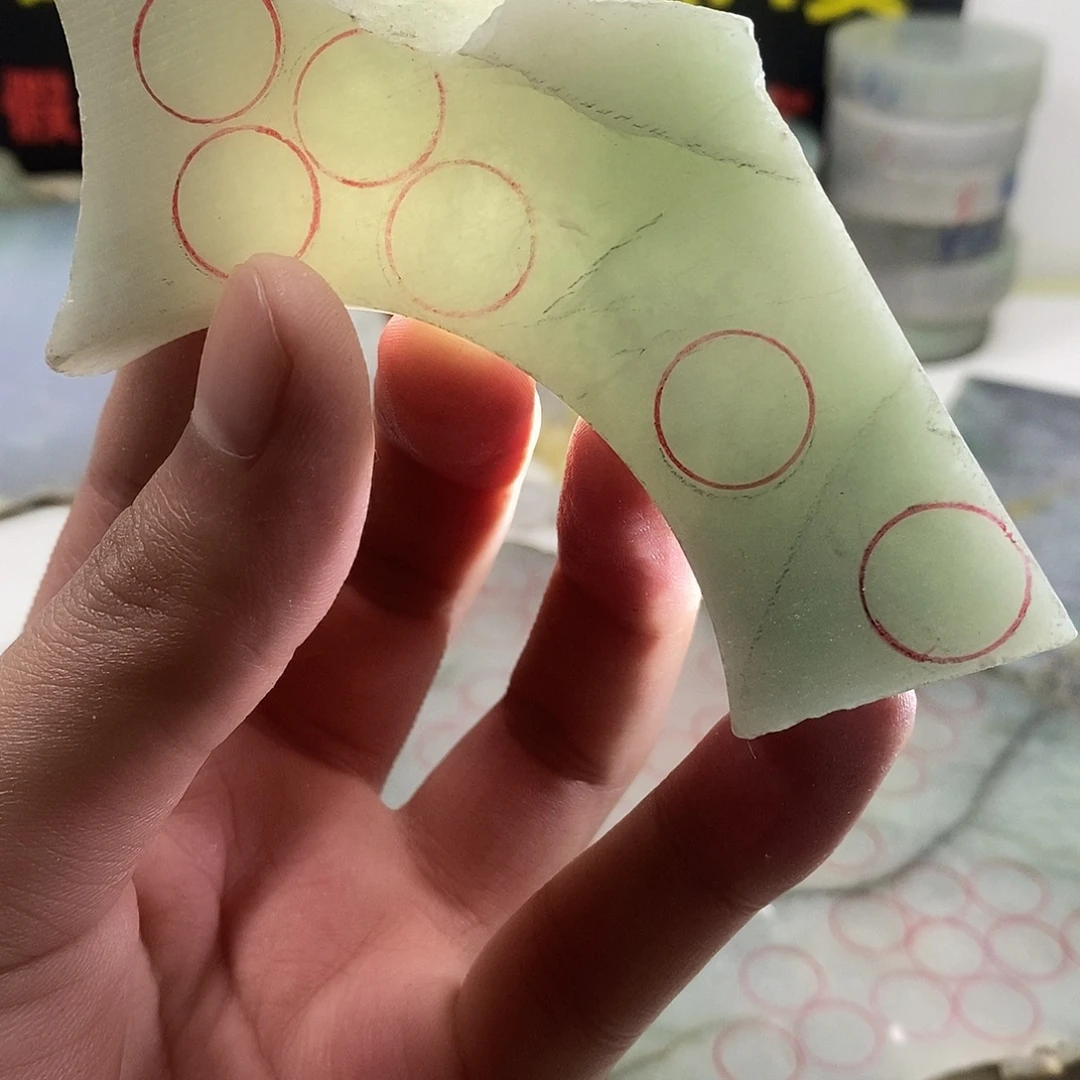 翡翠散珠天然缅甸翡翠a货8