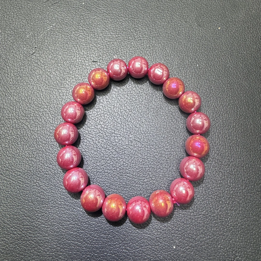 赤血鲛珠  小九收藏  时尚精品手串E25