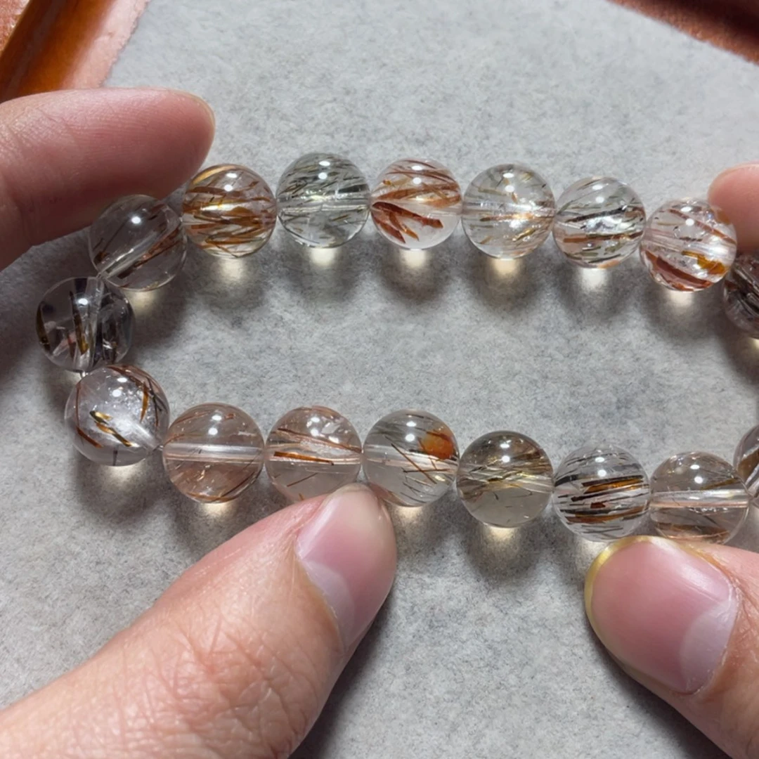 【闪购商品】水晶手链银S800镀金镶嵌神*?