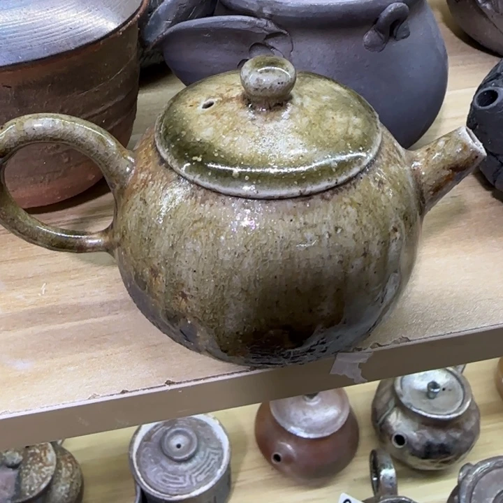 紫砂茶壶绿*.柴烧新品福利多多
