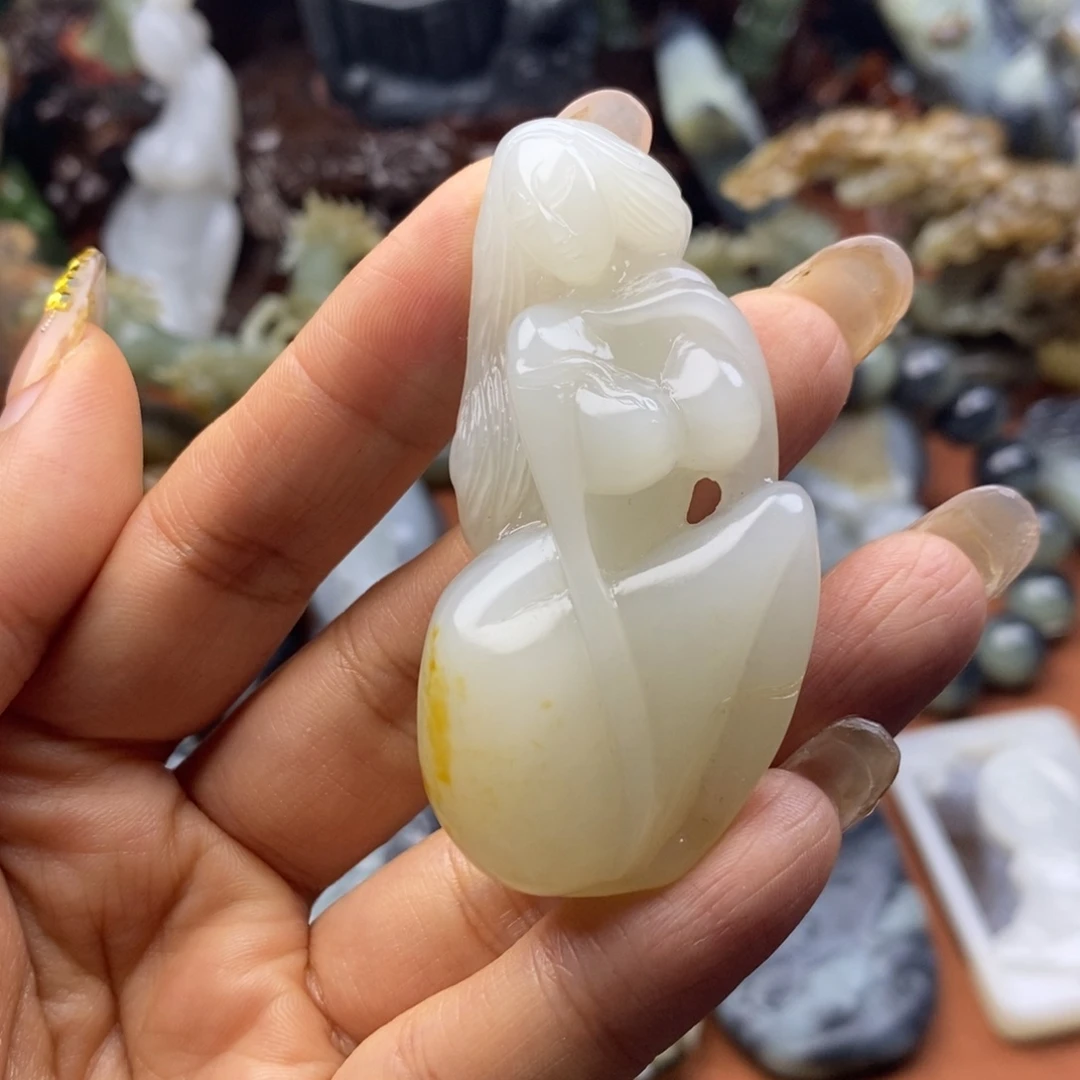 和田玉挂件未镶嵌