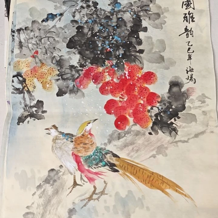 国画贾海瑞老师手绘