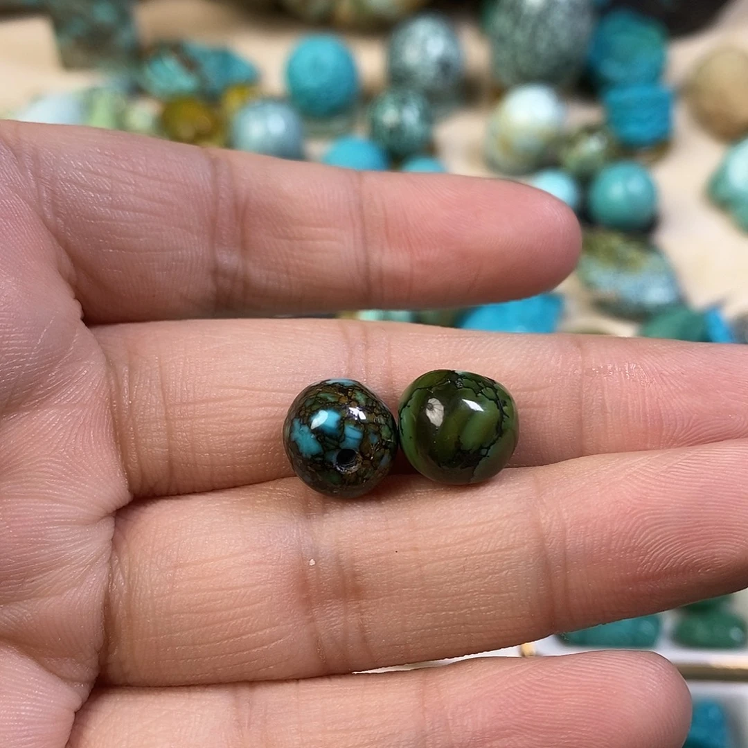 绿松石未镶嵌配珠