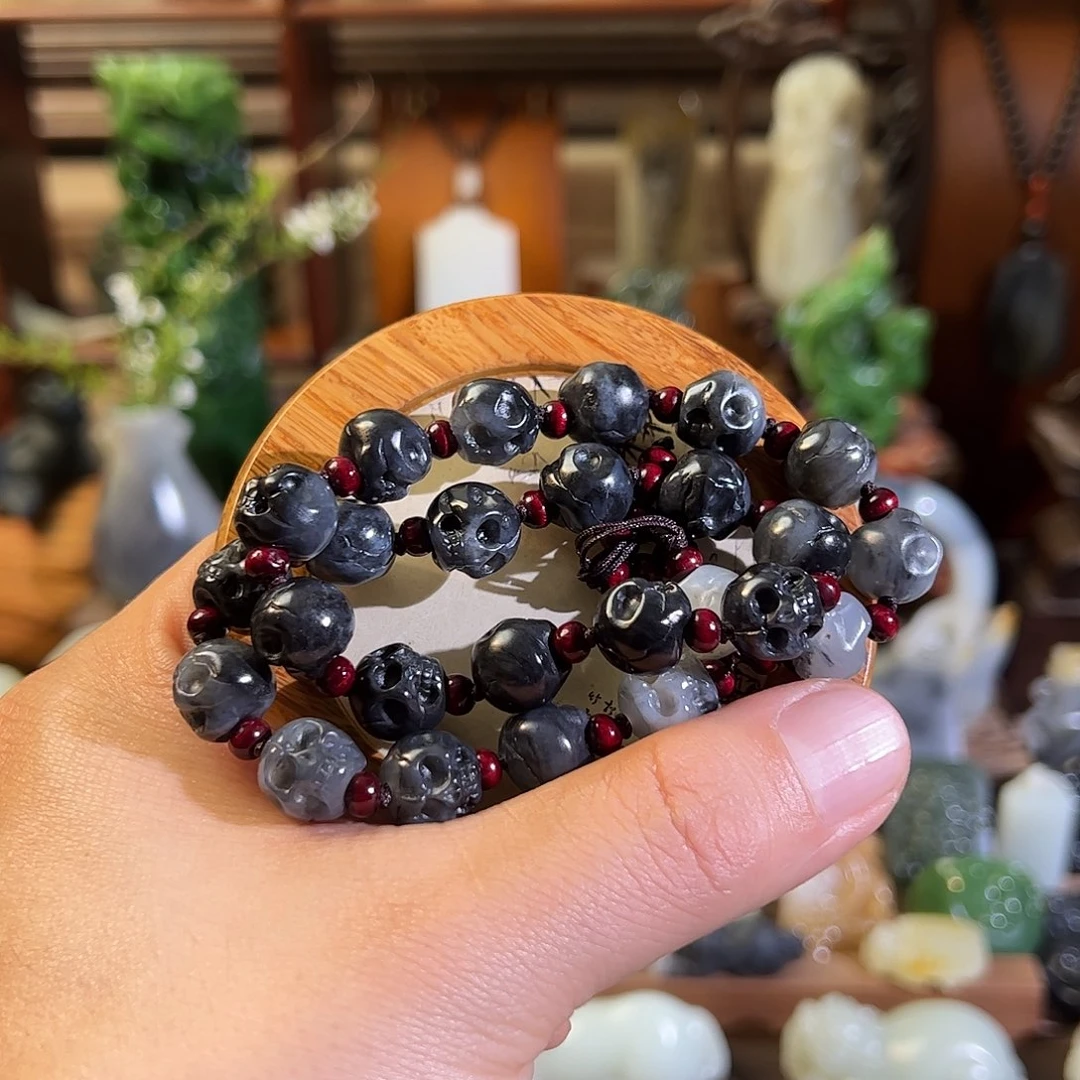 葫***宝和田玉未镶嵌颈饰