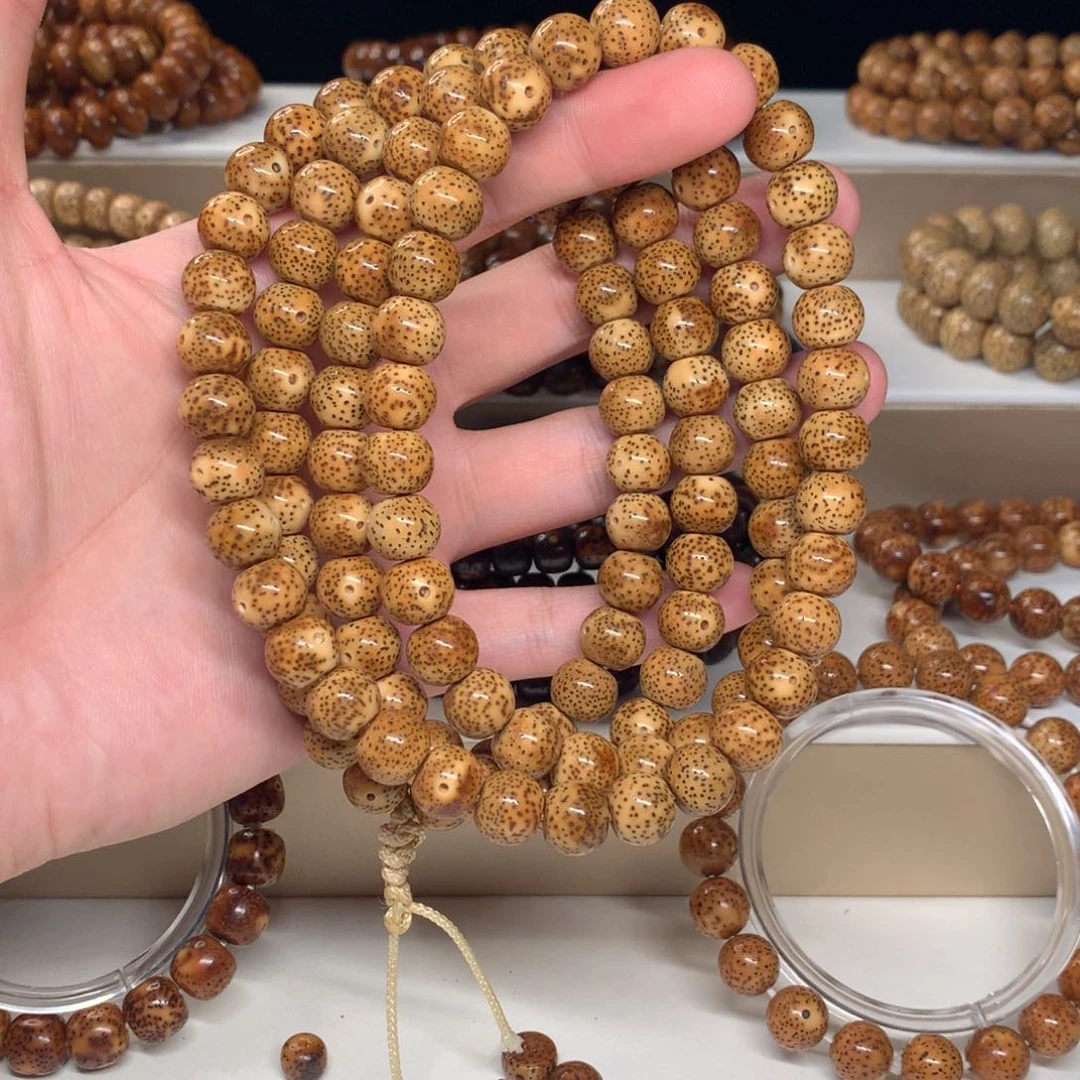 吊坠星月菩提11.9鼓珠陈籽108