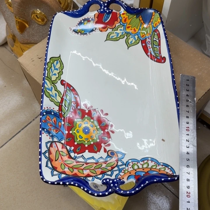 瓷片陶瓷工艺花瓶摆件