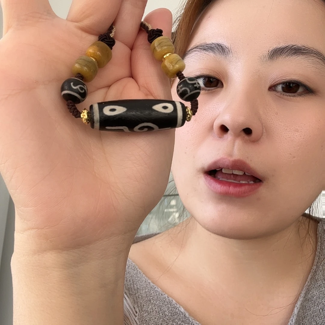 玛瑙/玉髓合金颈饰