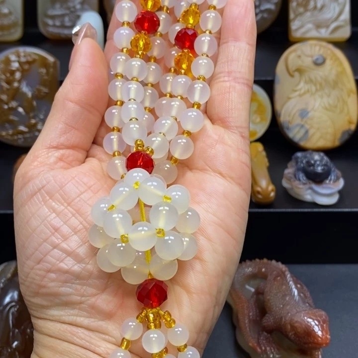 玛瑙/玉髓未镶嵌吊坠(不含链)