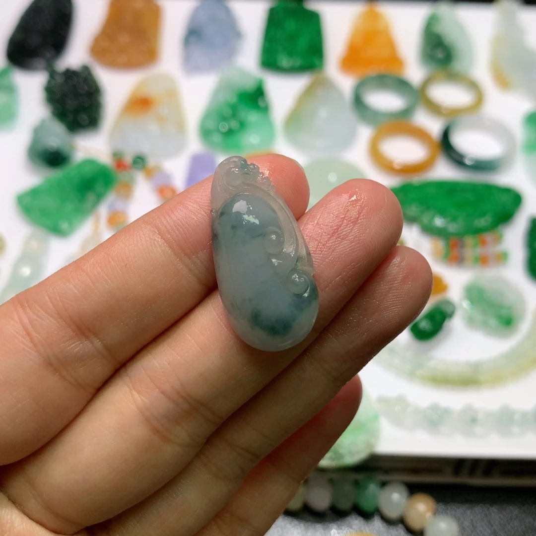 未镶嵌定制翡翠 如意