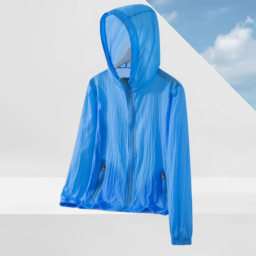 情侣款长袖防晒衣春夏新款衣休闲连帽风衣外套男夏季薄款服男女潮