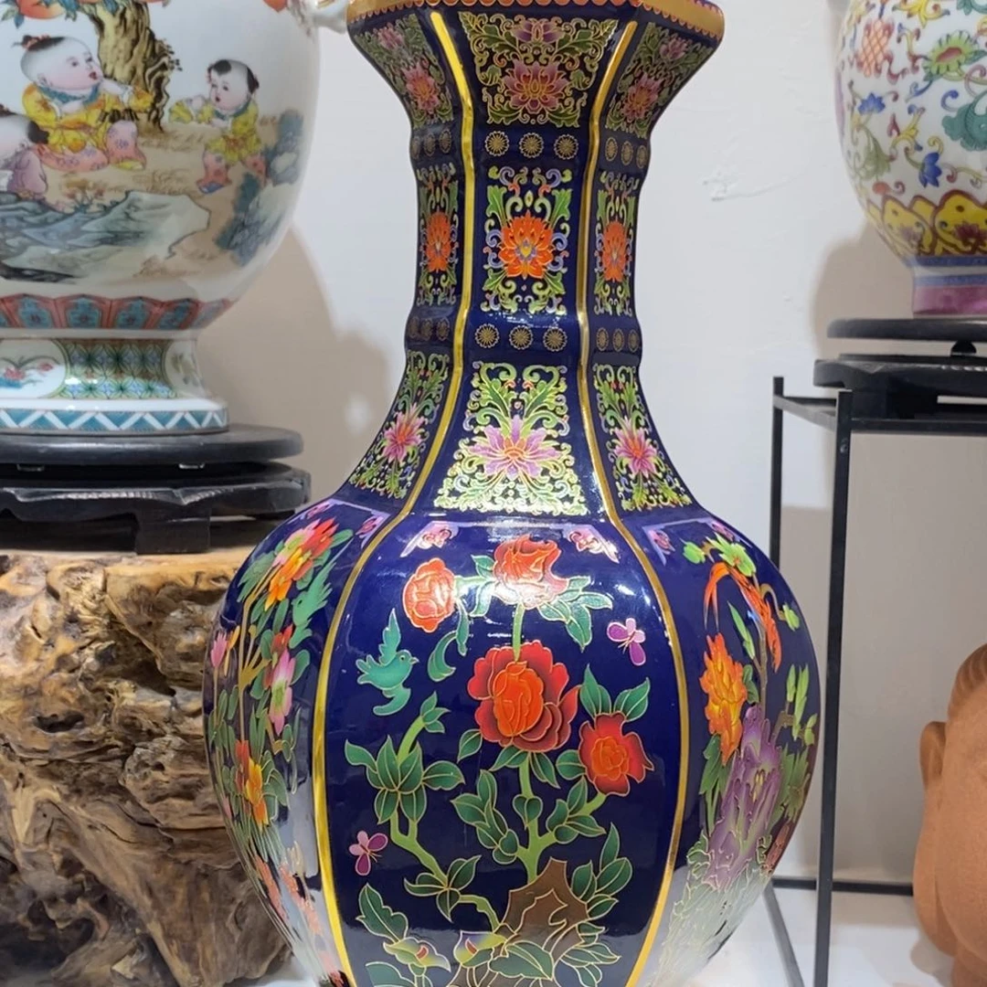 瓶景德镇陶瓷花瓶摆件