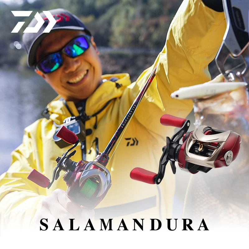DAIWA/达亿瓦24/25新款火蜥蜴150/100泛用水滴轮远投路亚轮翘嘴