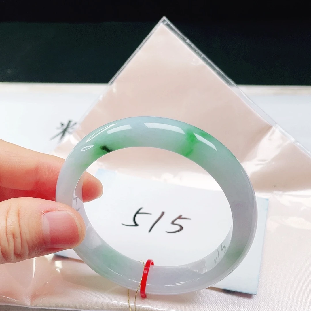 翡翠未镶嵌手镯56➕圈口