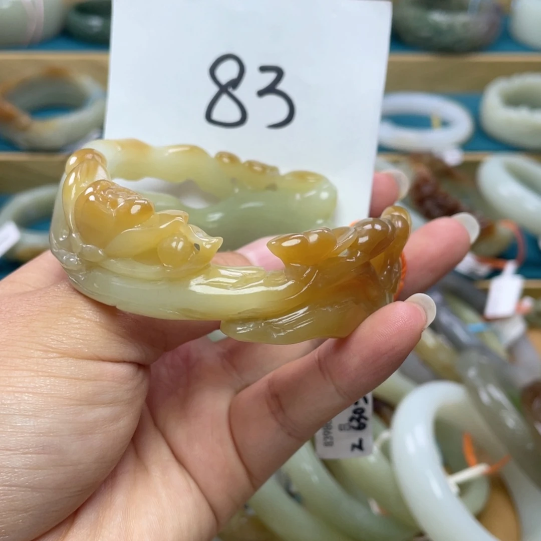 未镶嵌手镯和田玉圈口58