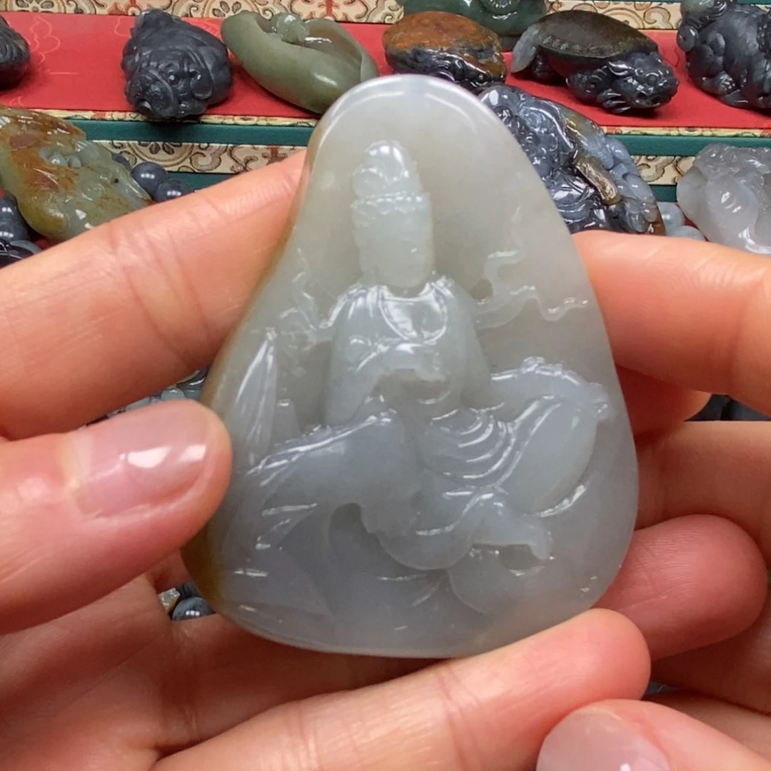 和田玉挂件未镶嵌