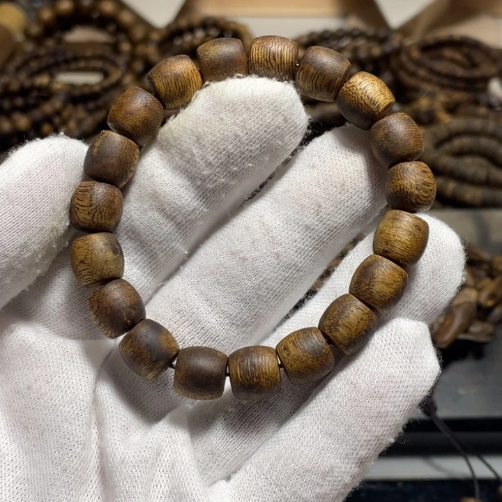 沉香碎屑沉香1.0鼓珠