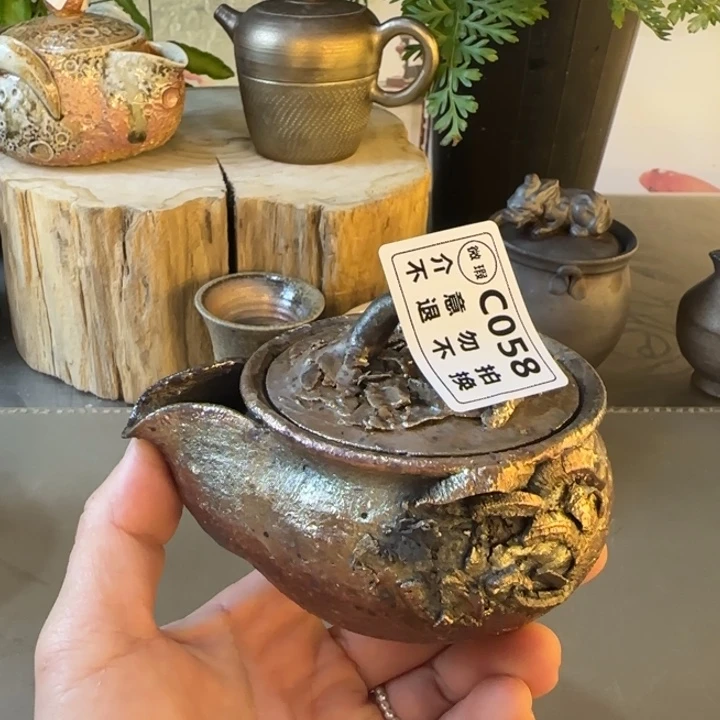 紫砂茶壶柴烧福利新品多多