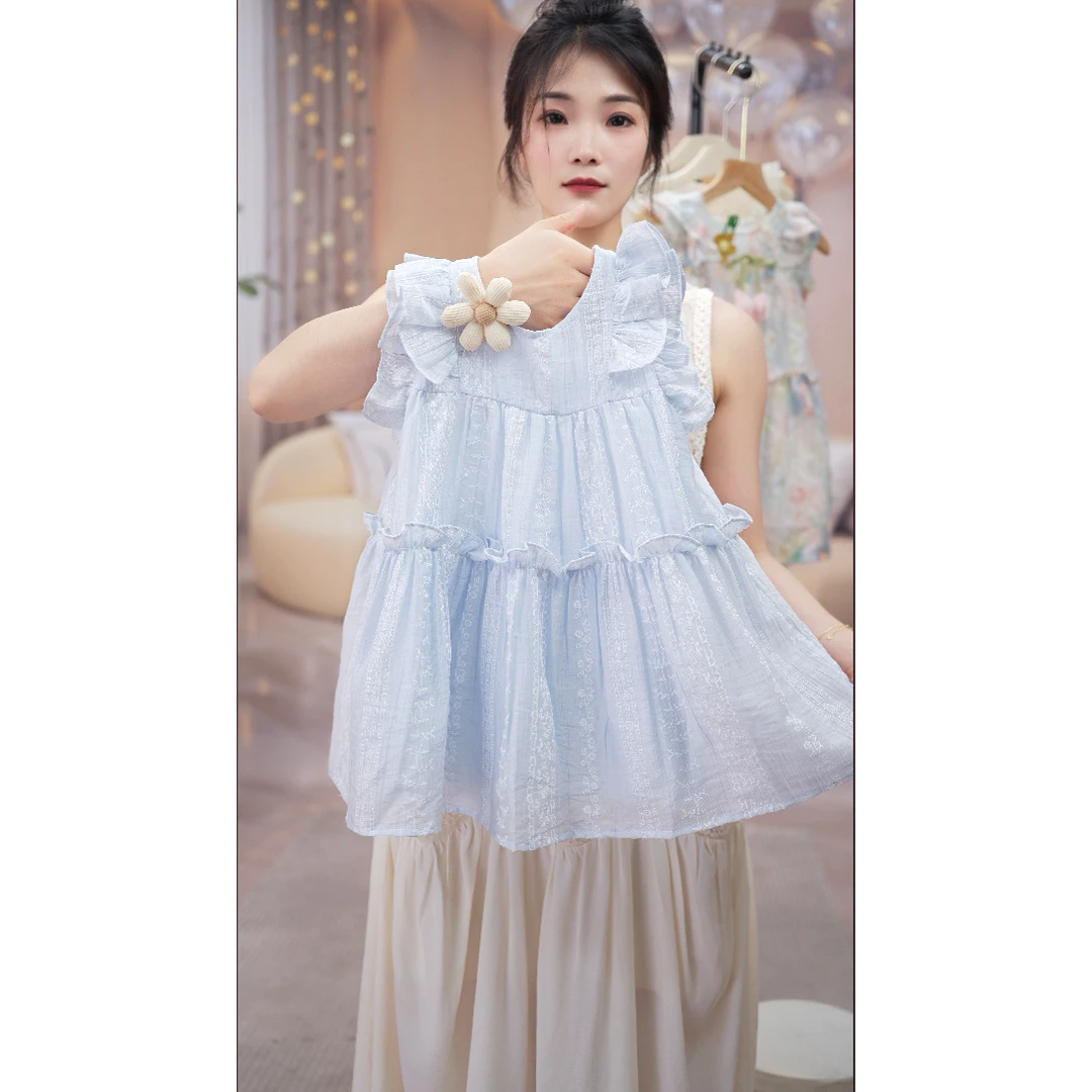 839连衣裙A字裙吊带裙/背心裙女童夏季洋气裙子女童2025新款