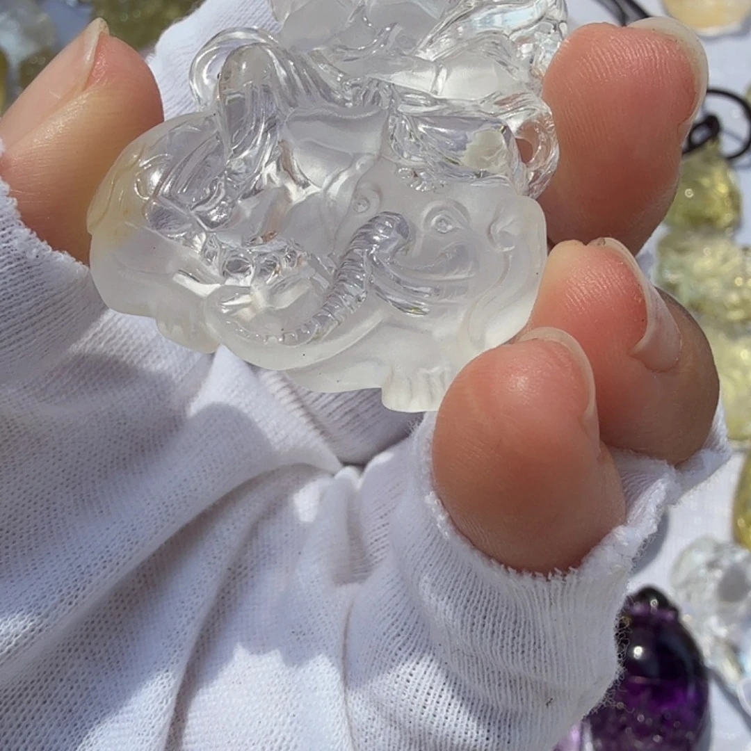 清***水车挂未镶嵌水晶水晶