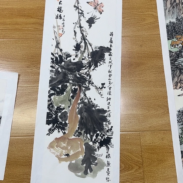 姜奇老师花鸟作品100×25