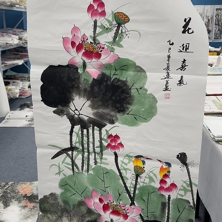 国画纯手绘作品图