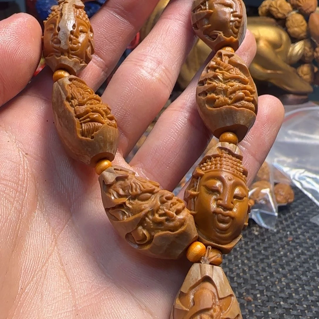 橄榄核手串/手链包衣一念