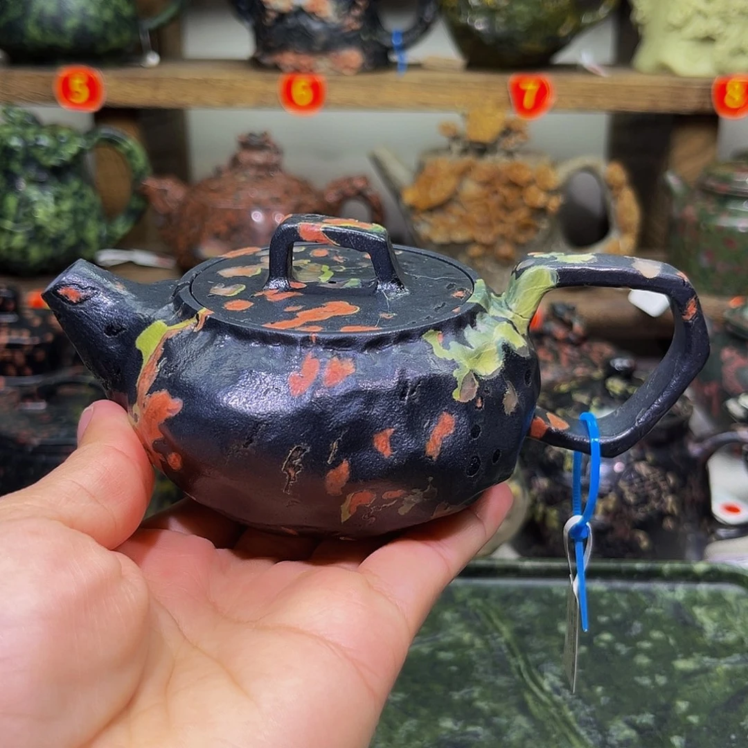 梅花石安山玉精品瑕180cc