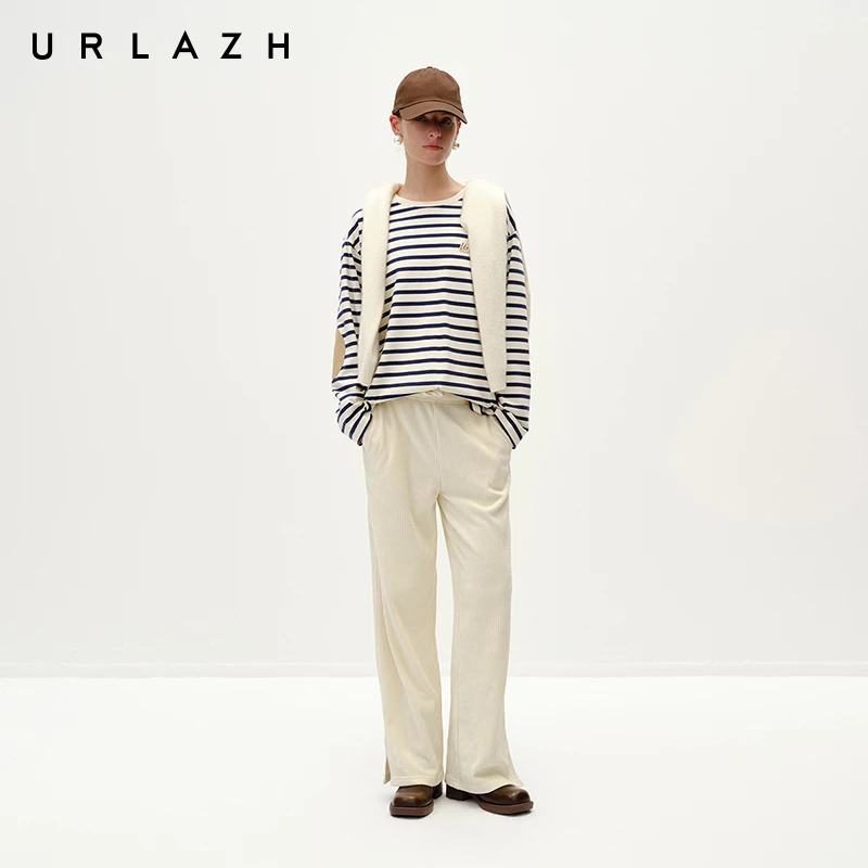 URLAZH有兰休闲开叉裤EN4PA28