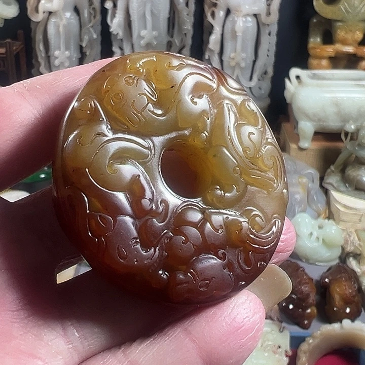 和田玉（糖玉）未镶嵌颈饰