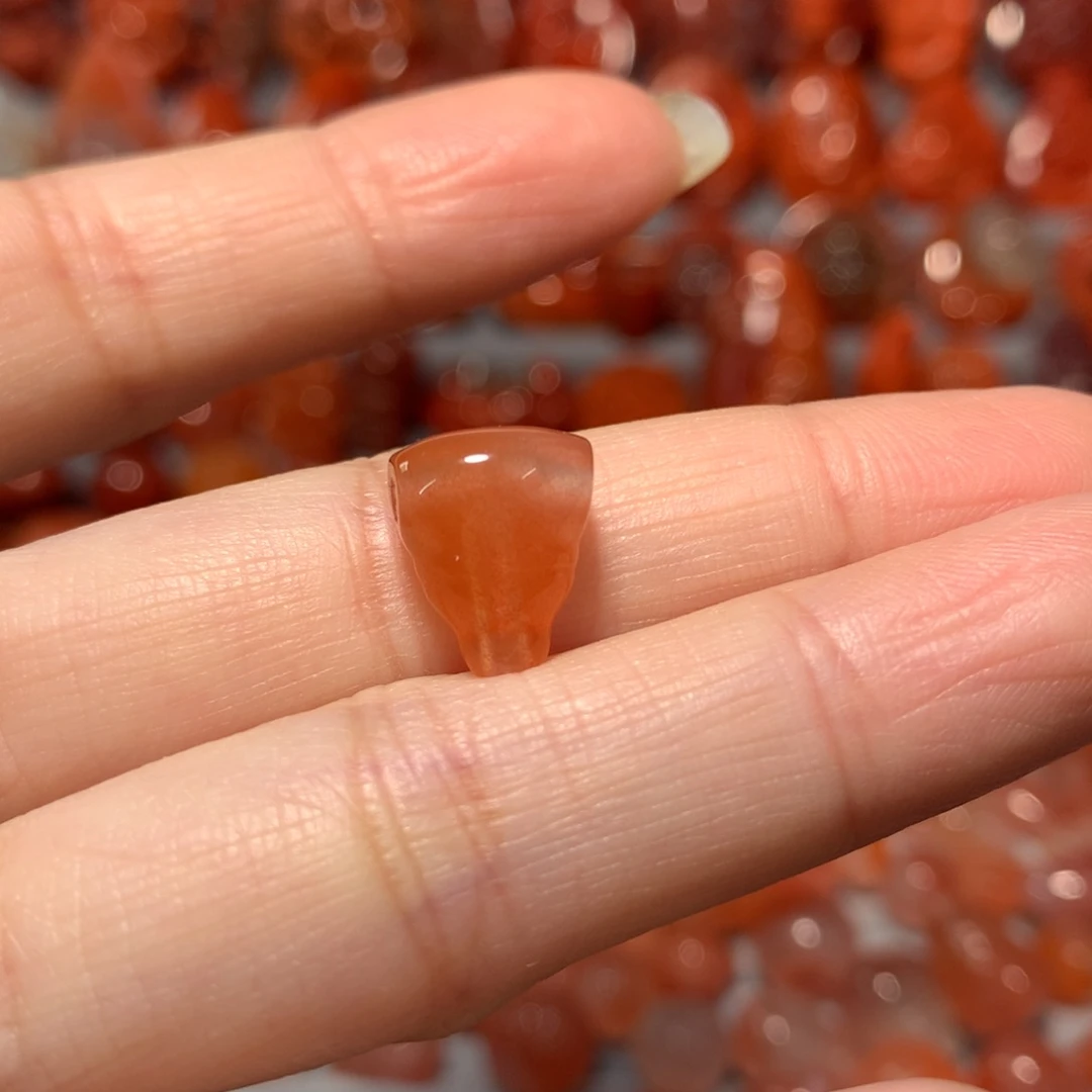 【闪购商品】未镶嵌配饰三通9.9南红玛瑙