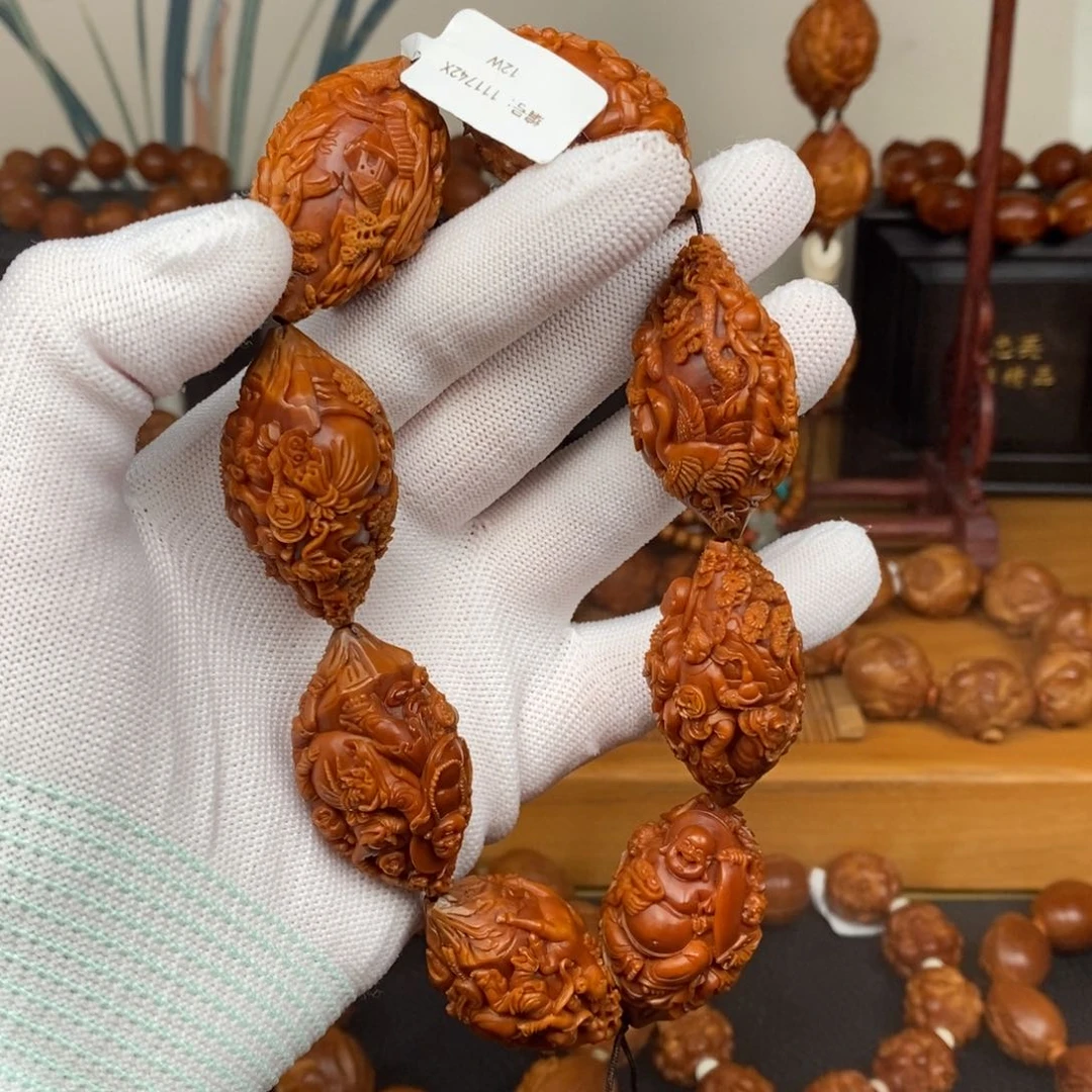 手串橄榄核许忠英老师风景童子弥勒