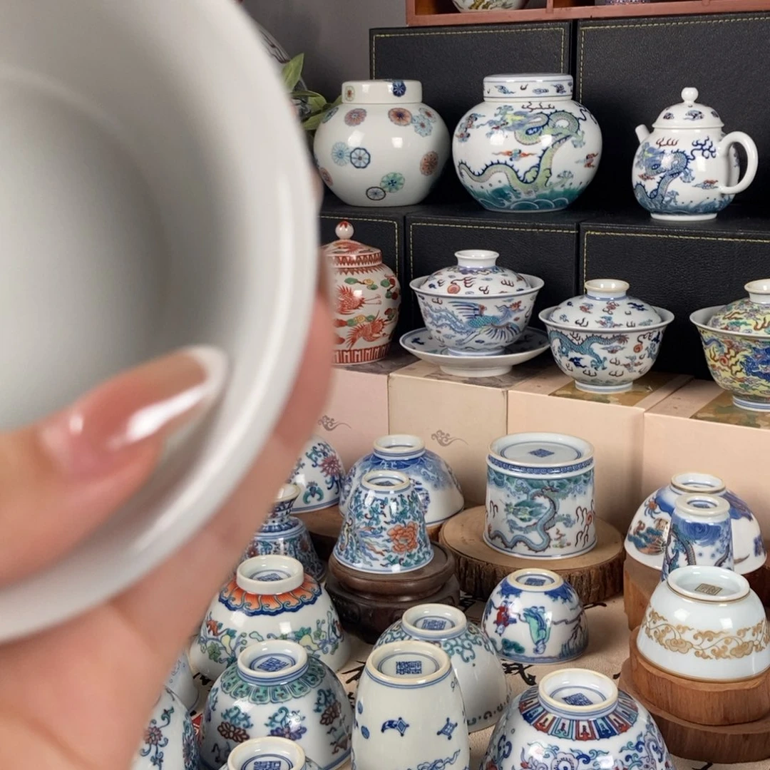 ****文杯折葵非器手工手绘