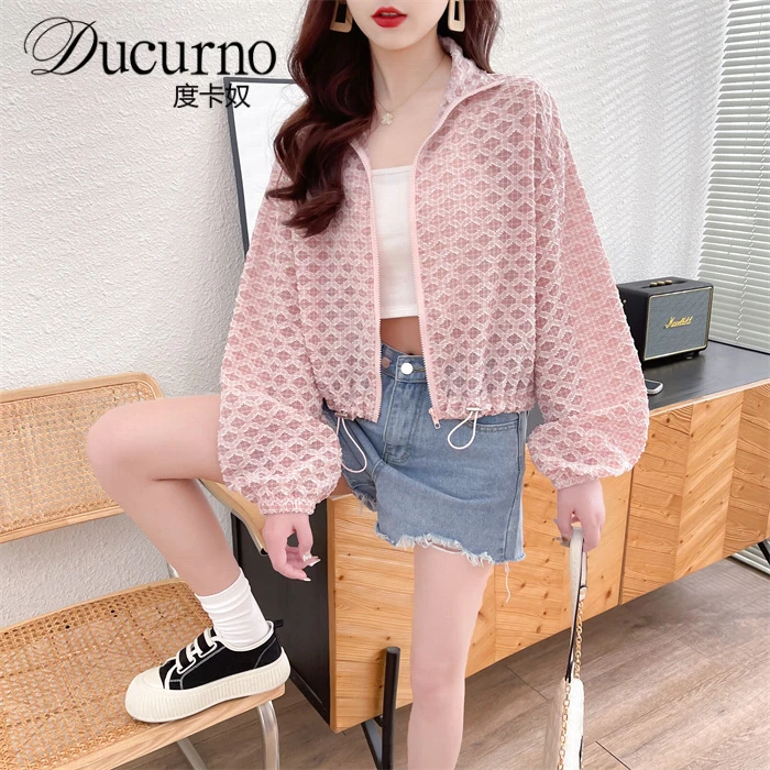 设计感小众夏季薄款短款防晒服衬衫女2025新款小个子开衫上衣外套