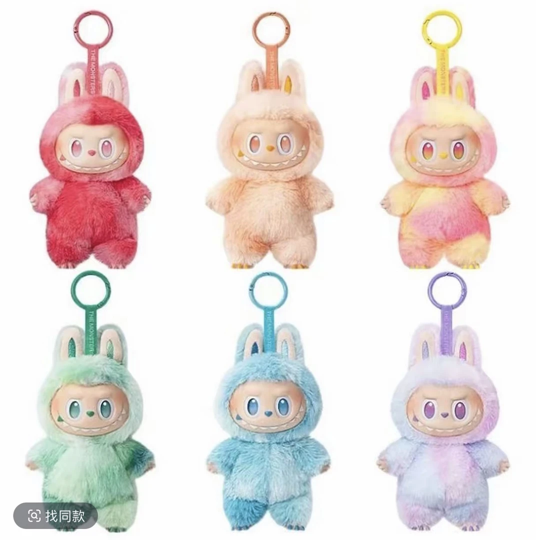 3.0 三代前方高能搪胶脸挂件心动马卡龙公仔