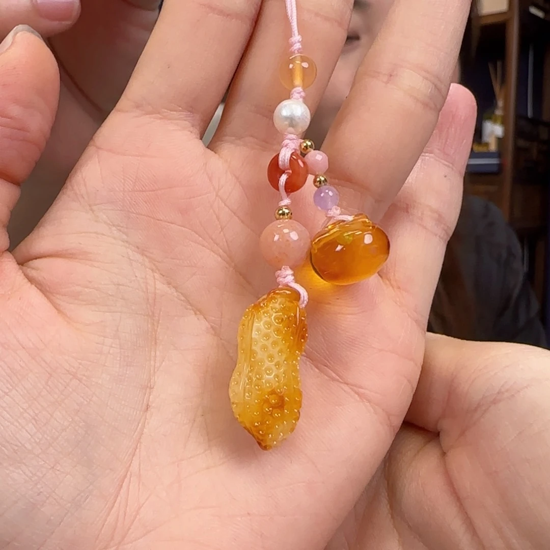 未镶嵌颈饰蜜蜡111111111111