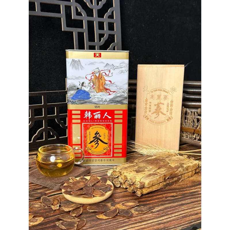 Hanliren/韩丽人天字号高丽参37.5克每盒足5年产自长白山参味浓郁