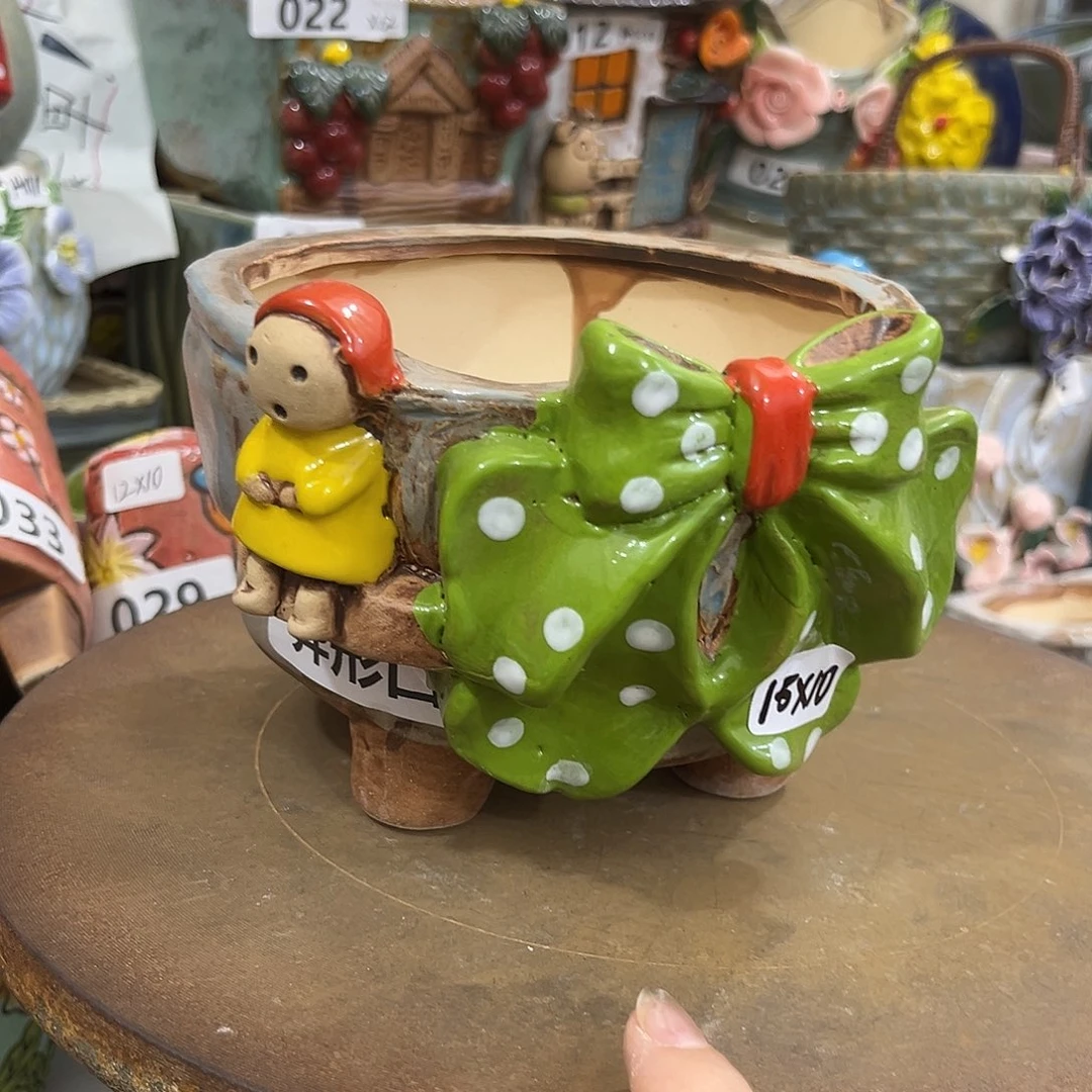 粗陶多肉花盆花盆