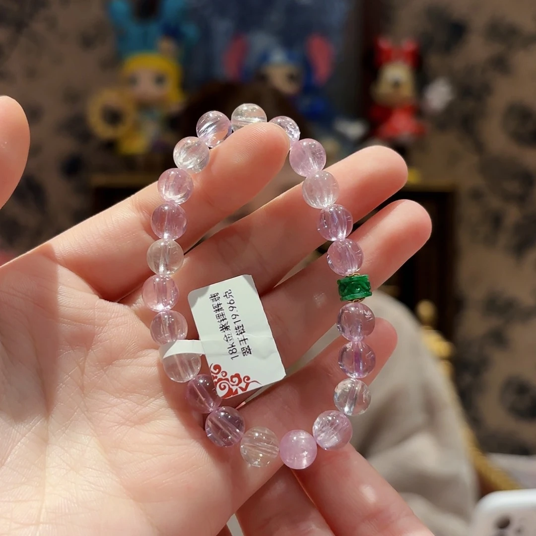 未镶嵌锂辉石手串